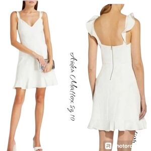 Aidan Mattox Summer Fitted Cocktail Mini Dress NWT sz 10